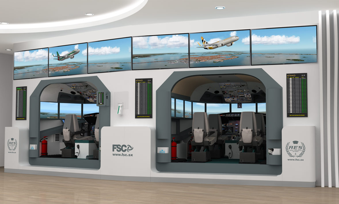 FSC news EXPO 2015 simulators B737NG render